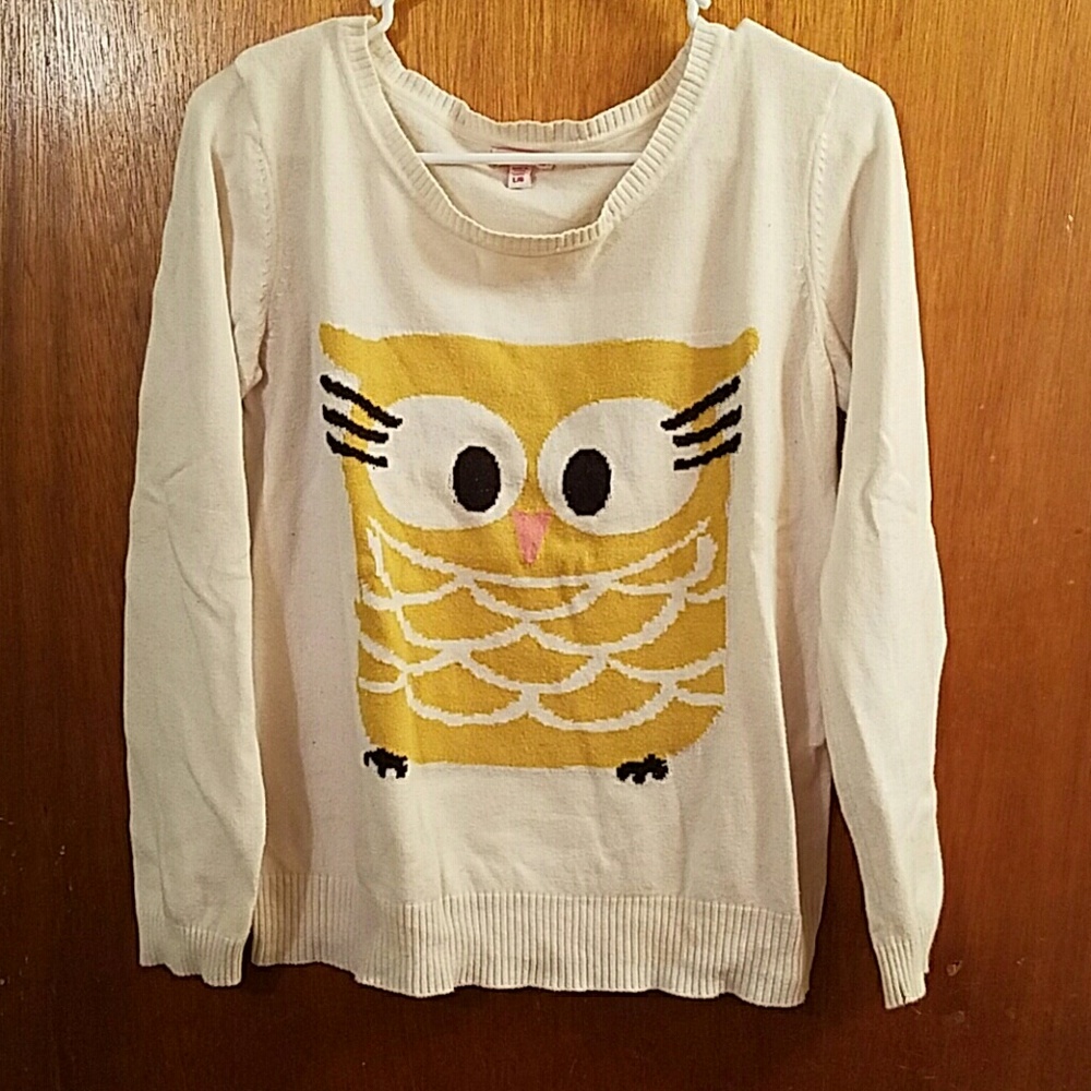 Owl sweater size M/M